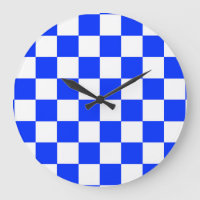Motif chèque À damiers blanc bleu