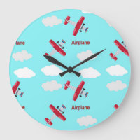 Motif d'avion en bleu