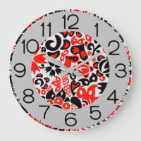 motif floral abstrait d'art populaire ethnique ukr