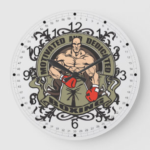 Grande Horloge Ronde Motivated Boxing
