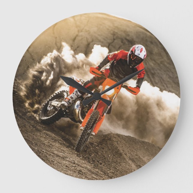 Grande Horloge Ronde Motocross (Recto)