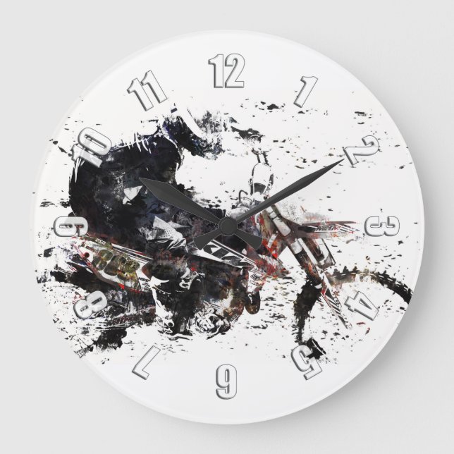Grande Horloge Ronde Motox Racer (Recto)