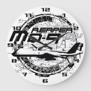 Grande Horloge Ronde MQ-9 Reaper