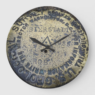 Grande Horloge Ronde Mt. Bierstadt Fourteener Clock