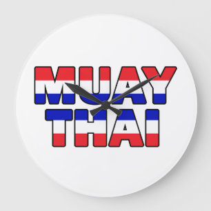 Grande Horloge Ronde Muay Thai