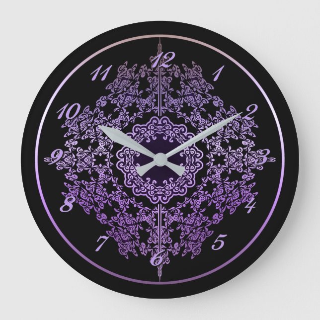 Grande Horloge Ronde Mur Clock (Recto)