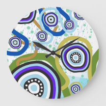 mur d'art autochtone contemporain