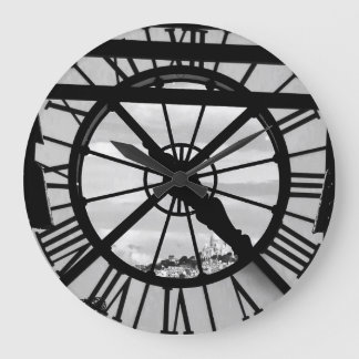 Grande Horloge Ronde Musée d'Orsay avec Sacré Coeur