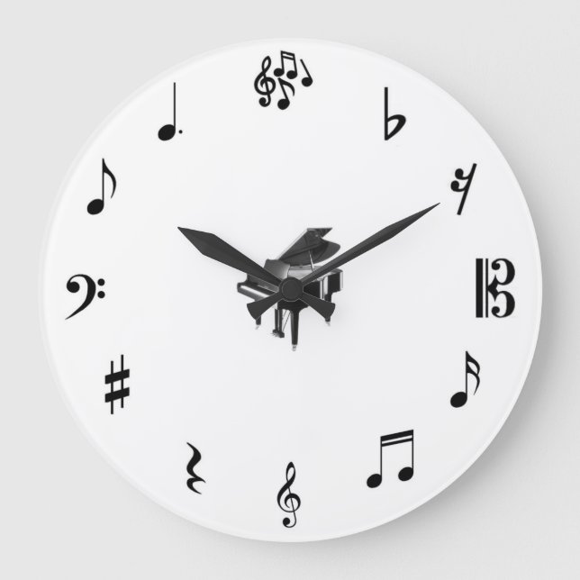 Grande Horloge Ronde Music clock (Recto)