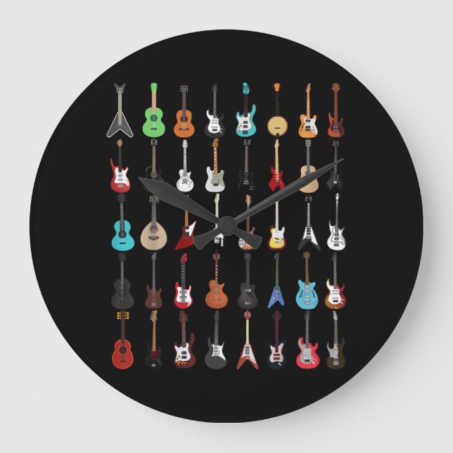Grande Horloge Ronde Musique guitar (Recto)