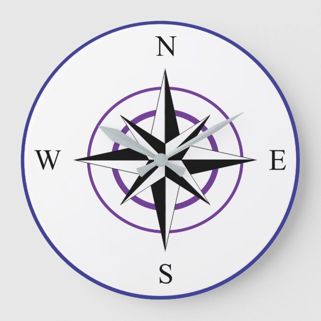 Grande Horloge Ronde Nautical Compass Face (Recto)