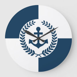 Grande Horloge Ronde Nautical themed design
