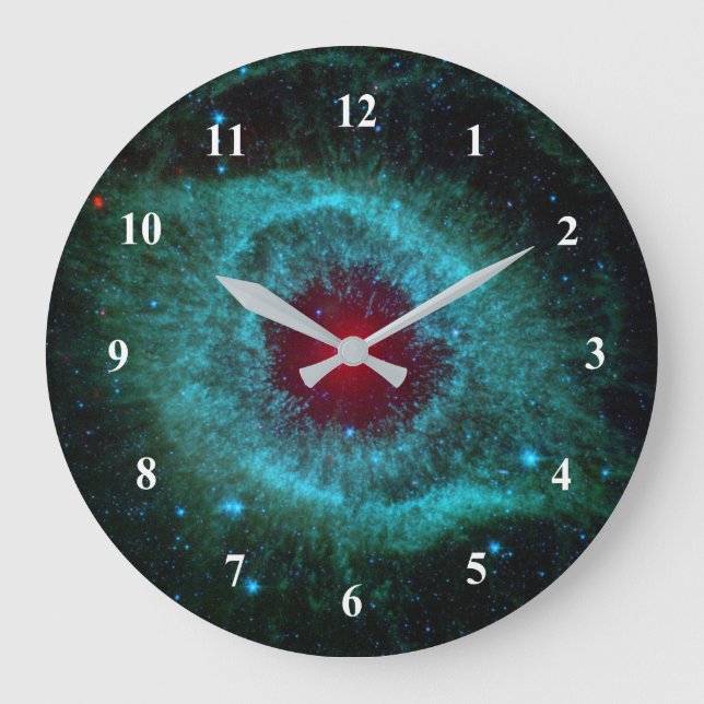 Grande Horloge Ronde Nebula étoiles astronomie de la poussière d'étoile (Recto)
