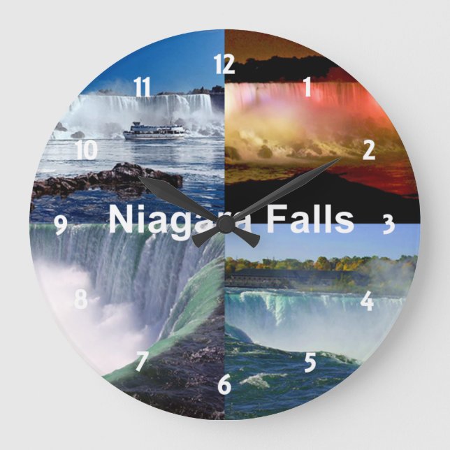 Grande Horloge Ronde Niagara Falls New York (Recto)