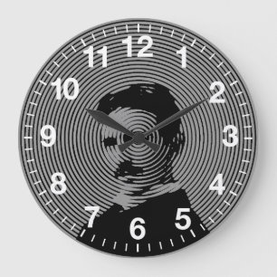 Grande Horloge Ronde Nikola Tesla