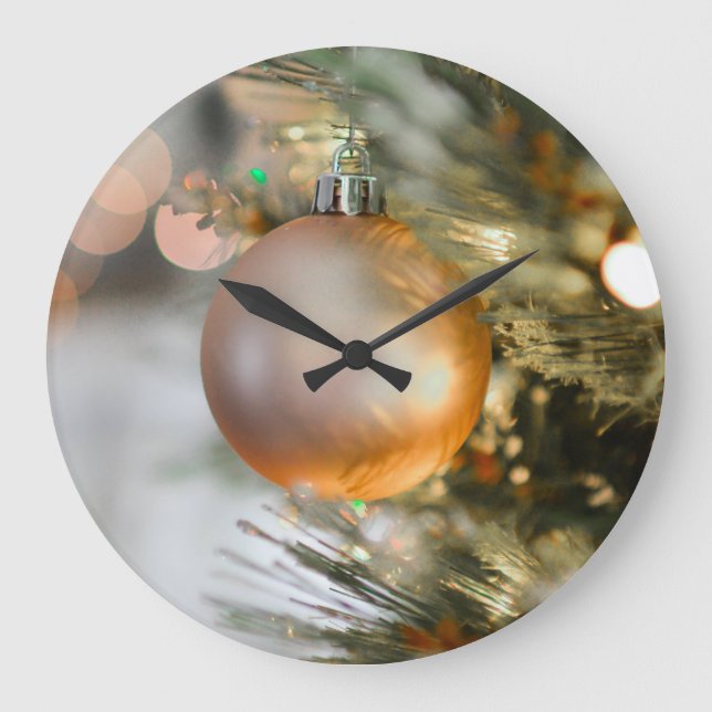 Grande Horloge Ronde noël (Recto)