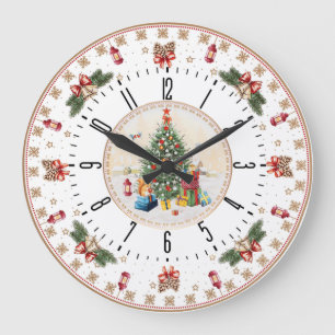 Grande Horloge Ronde Noël