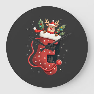 Grande Horloge Ronde Noël (2)