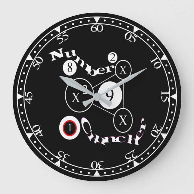 Grande Horloge Ronde Nombre de coureurs (Recto)