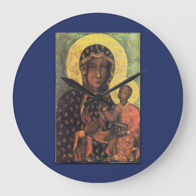 Grande Horloge Ronde Notre Madame de Czestochowa (Recto)