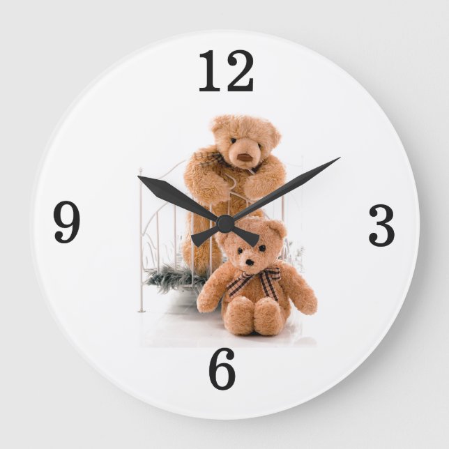 Grande Horloge Ronde Nounours (Recto)