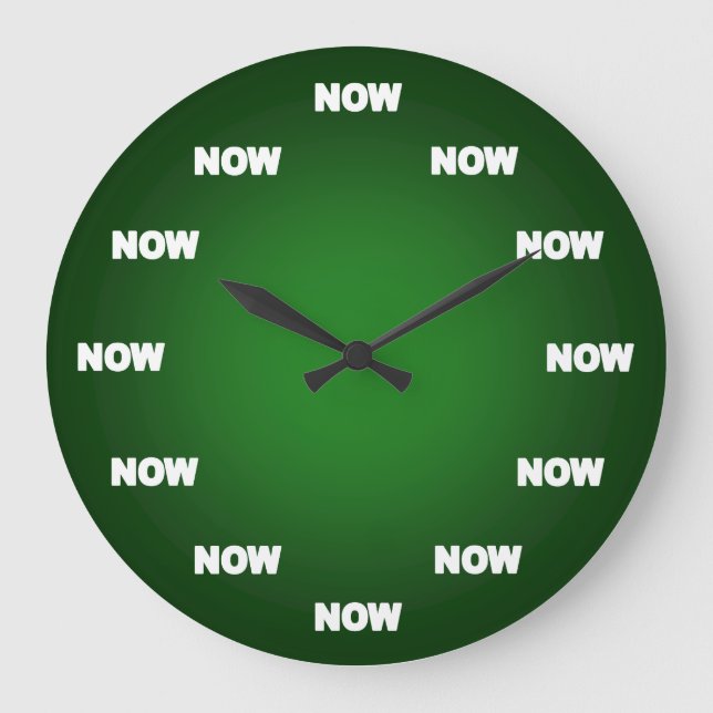 Grande Horloge Ronde Now Clock (Recto)