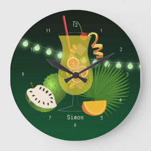 Grande Horloge Ronde Nuit Cocktail