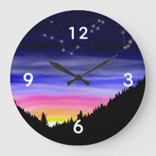 Grande Horloge Ronde Nuit Diamond