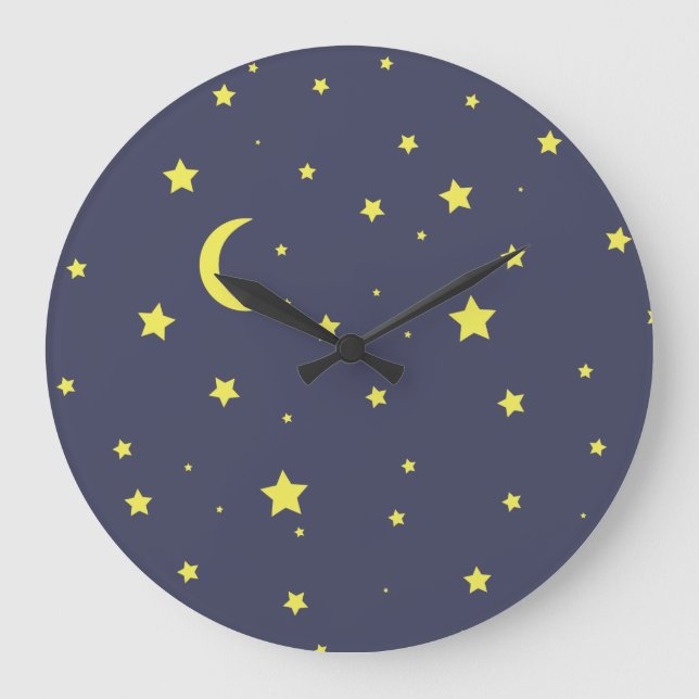 Grande Horloge Ronde Nuit étoilée (Recto)