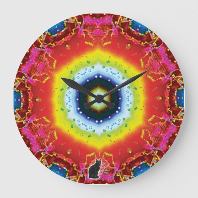 Grande Horloge Ronde Oculus Kaleidoscope (Recto)