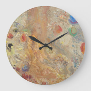 Grande Horloge Ronde Odilon Redon Bouddha dans sa jeunesse CC0028 Intem