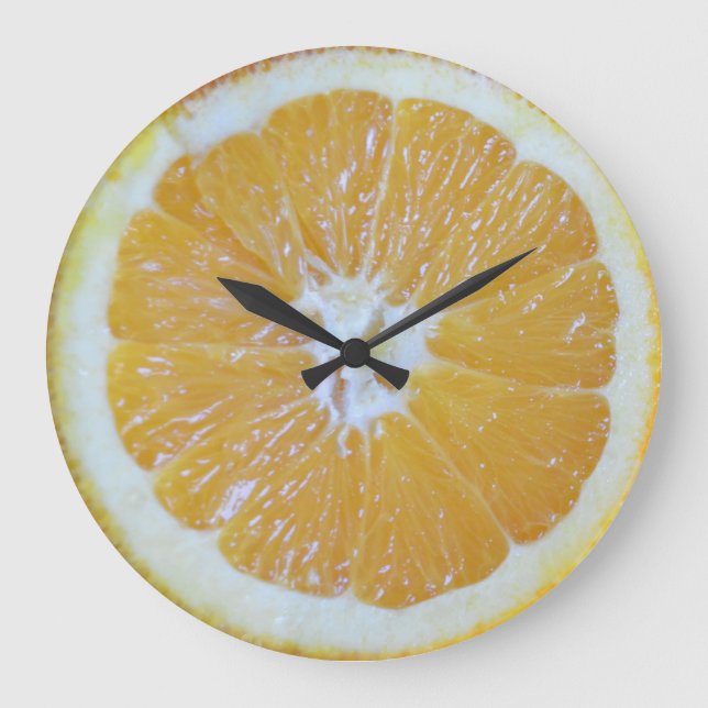 Grande Horloge Ronde Orange Slice (Recto)