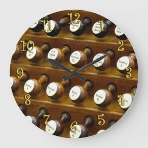 Grande Horloge Ronde Orgue arrête l'horloge murale