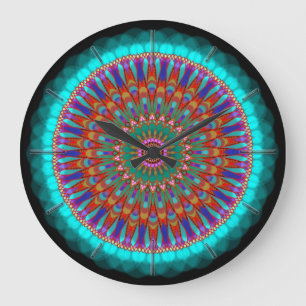 Grande Horloge Ronde Ornament Art X Options Wall Clocks