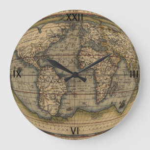 Grande Horloge Ronde Ortelius world map