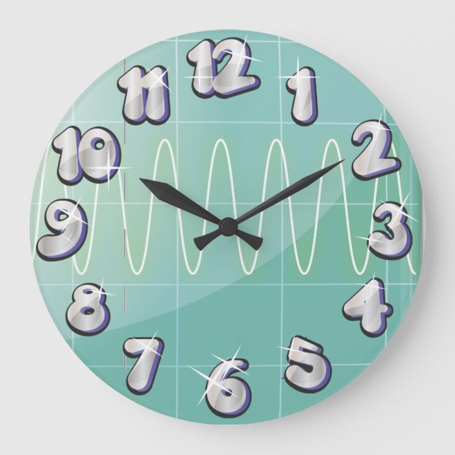 Grande Horloge Ronde Oscilloscope (Recto)