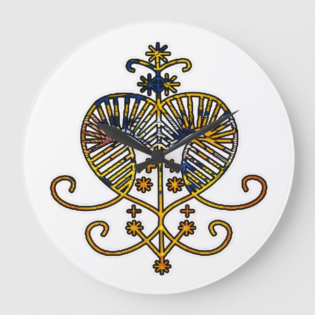 Grande Horloge Ronde Oshun Goddess Veve Sigil (Recto)