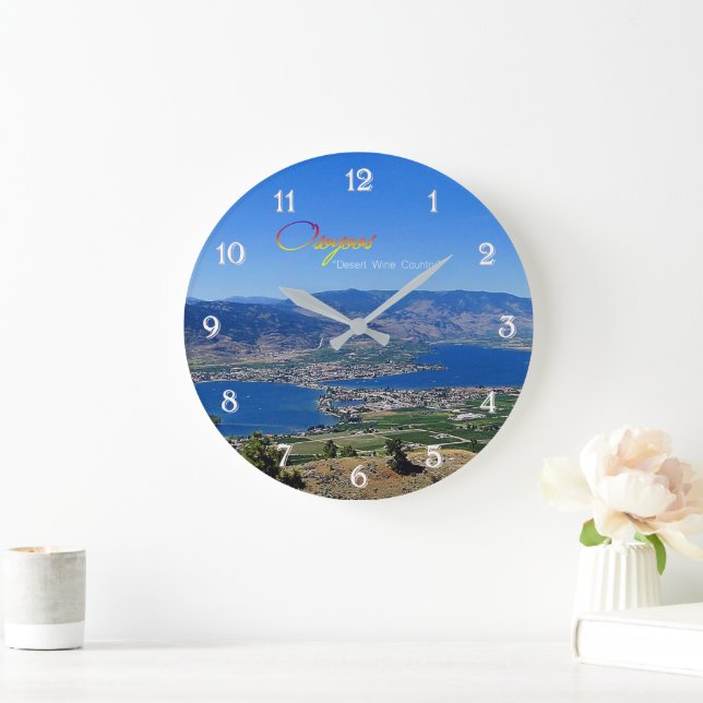 Grande Horloge Ronde Osoyoos, Pays du vin de dessert (Maison)