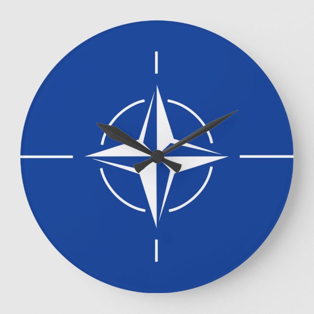 Grande Horloge Ronde OTAN Atlantic Treaty Organization Allia (Recto)