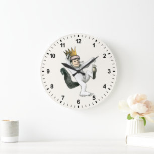 Grande Horloge Ronde Où sont les choses sauvages   Max