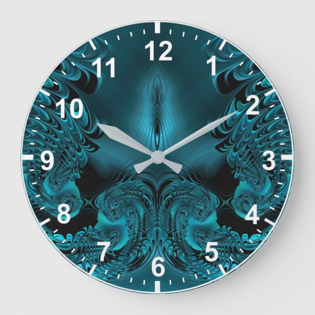 Grande Horloge Ronde Ouah ! Green and Black (Recto)