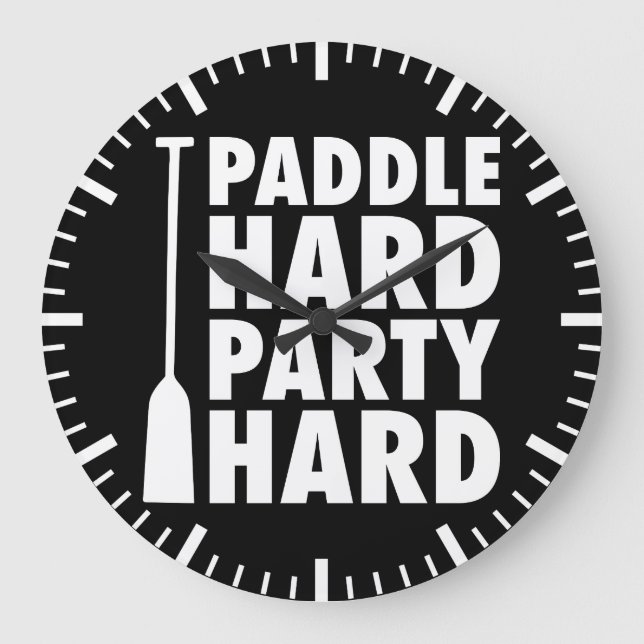 Grande Horloge Ronde Pagaie dure, Partie dure (Recto)