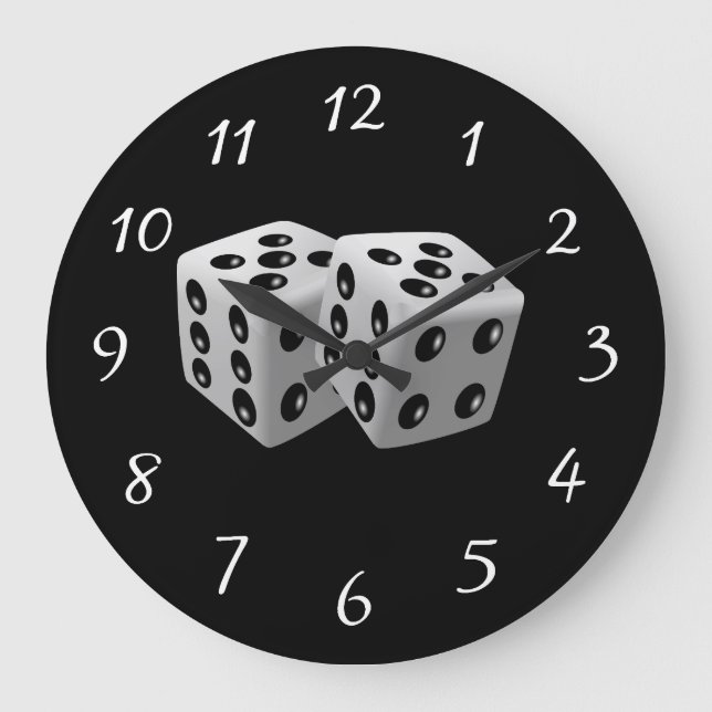 Grande Horloge Ronde Paires de matrices (Recto)