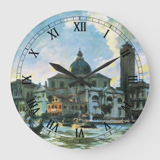 Grande Horloge Ronde Palazzo Labia, Venise par John Singer Sargent (Recto)