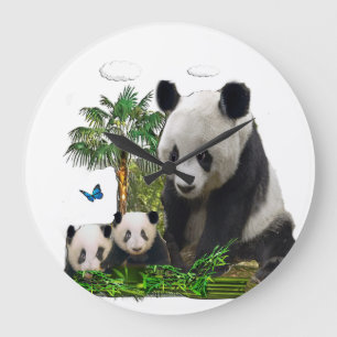 Grande Horloge Ronde Panda