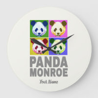 Panda Monroe Ours Pop Art Portrait