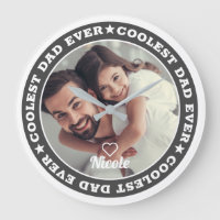 Papa le plus cool jamais Photo personnalisé modern