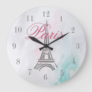 Grande Horloge Ronde Paris Agate