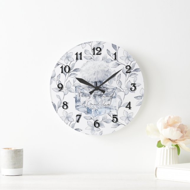 Grande Horloge Ronde Paris is always a good idea perfume leaves (Maison)