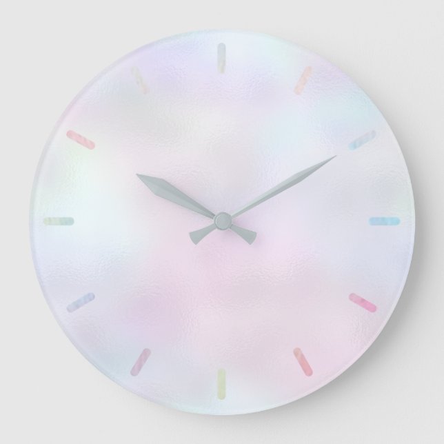 Grande Horloge Ronde pastel (Recto)